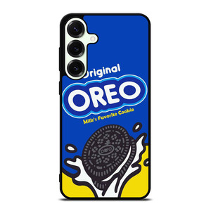 OREO CHOCOLATE MILK COOKIES Samsung Galaxy S25 Plus Case Cover