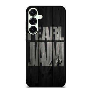 PEARL JAM ROCK BAND WOODEN LOGO Samsung Galaxy S25 Plus Case Cover