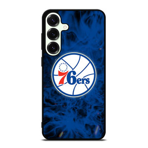 PHILADELPHIA 76ERS BASKETBALL NBA FIRE Samsung Galaxy S25 Plus Case Cover