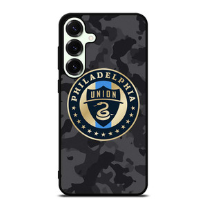PHILADELPHIA UNION MLS BLACK CAMO Samsung Galaxy S25 Plus Case Cover