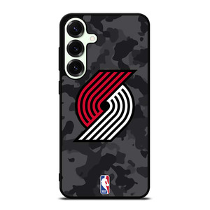 PORTLAND TRAIL BLAZERS BLACK CAMO Samsung Galaxy S25 Plus Case Cover