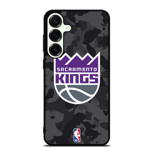 SACRAMENTO KINGS BLACK CAMO Samsung Galaxy S25 Plus Case Cover