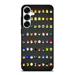 SUPER SMASH BROS ALL ICON Samsung Galaxy S25 Plus Case Cover