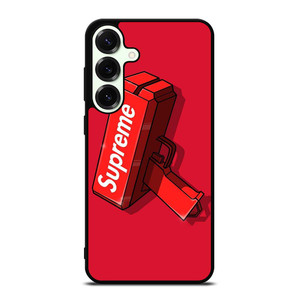 SUPREME MONEY GUN Samsung Galaxy S25 Plus Case Cover
