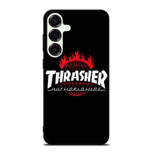 THRASHER HUF WORLDWIDE LOGO Samsung Galaxy S25 Plus Case Cover