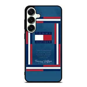 TOMMY HILFIGER LOGO QUOTE Samsung Galaxy S25 Plus Case Cover