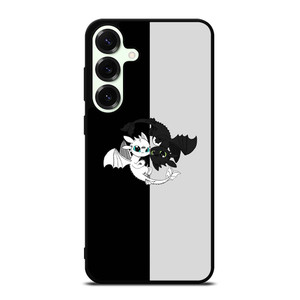 TOOTHLESS AND LIGHT FURY YIN YANG Samsung Galaxy S25 Plus Case Cover