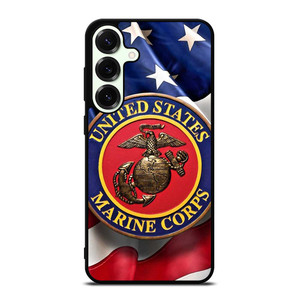 UNITED STATES US MARINE CORPS LOGO FLAG Samsung Galaxy S25 Plus Case Cover