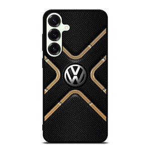 VOLKSWAGEN VW LOGO CARBON ICON Samsung Galaxy S25 Plus Case Cover