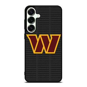 WASHINGTON COMMANDERS FOOTBALL TEXT Samsung Galaxy S25 Plus Case Cover
