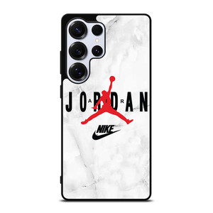 AIR JORDAN NIKE SHOES LOGO MARBLE Samsung Galaxy S25 Ultra Case Cover