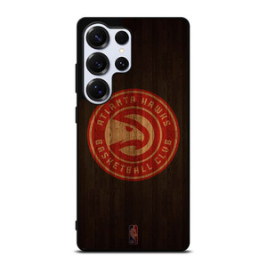 ATLANTA HAWKS BASKETBALL COURT NBA Samsung Galaxy S25 Ultra Case Cover