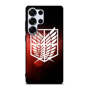ATTACK ON TITAN LOGO RED Samsung Galaxy S25 Ultra Case Cover