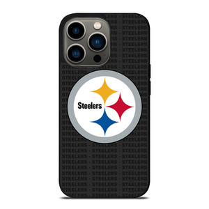 PITTSBURGH STEELERS FOOTBALL TEXT iPhone 13 Pro Case Cover