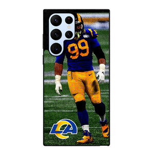 AARON DONALD 99 LOS ANGELES RAMS NFL FOOTBALL 2 Samsung Galaxy S22 Ultra Case Cover