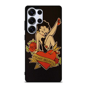 BETTY BOOP HEART BREAKER Samsung Galaxy S25 Ultra Case Cover BETTY BOOP HEART BREAKER Samsung Galaxy S25 Ultra Case Cover