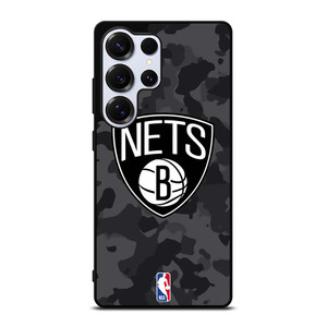 BROOKLYN NETS BLACK CAMO Samsung Galaxy S25 Ultra Case Cover
