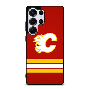 CALGARY FLAMES LOGO NHL HOCKEY TEAM ICON Samsung Galaxy S25 Ultra Case Cover