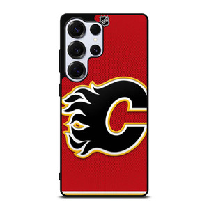 CALGARY FLAMES NHL HOCKEY TEAM LOGO Samsung Galaxy S25 Ultra Case Cover