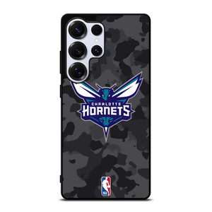 CHARLOTTE HORNETS BLACK CAMO Samsung Galaxy S25 Ultra Case Cover
