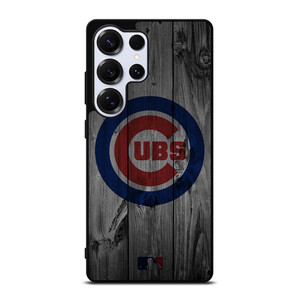 CHICAGO CUBS BASEBALL MLB WOOD LOGO Samsung Galaxy S25 Ultra Case Cover CHICAGO CUBS BASEBALL MLB WOOD LOGO Samsung Galaxy S25 Ultra Case Cover