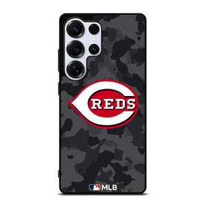 CINCINNATI REDS BASEBALL BLACK CAMO Samsung Galaxy S25 Ultra Case Cover CINCINNATI REDS BASEBALL BLACK CAMO Samsung Galaxy S25 Ultra Case Cover
