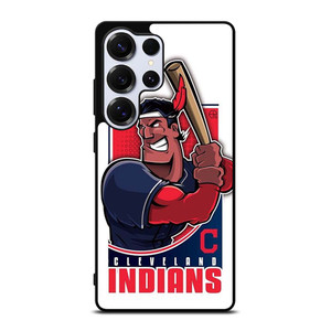 CLEVELAND INDIANS LOGO BASEBALL ICON Samsung Galaxy S25 Ultra Case Cover