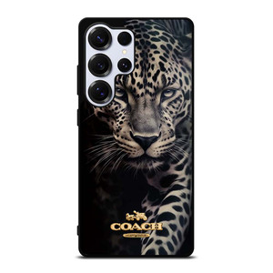 COACH NEW YORK LOGO LEOPARD Samsung Galaxy S25 Ultra Case Cover COACH NEW YORK LOGO LEOPARD Samsung Galaxy S25 Ultra Case Cover