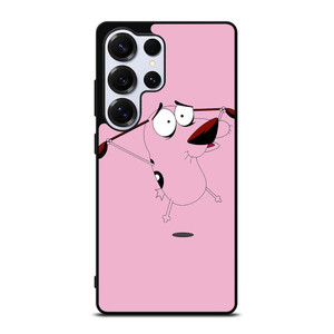 COURAGE THE COWARDLY DOG FLAT Samsung Galaxy S25 Ultra Case Cover