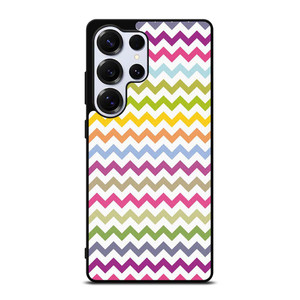 CUTE CHEVRON COLORFUL Samsung Galaxy S25 Ultra Case Cover