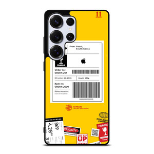 DHL SHIPPING EXPRESS LABEL APPLE Samsung Galaxy S25 Ultra Case Cover