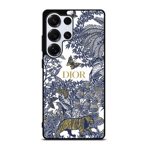 DIOR FLORAL BLUE Samsung Galaxy S25 Ultra Case Cover