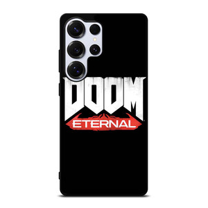 DOOM ETERNAL GAMES LOGO BLACK Samsung Galaxy S25 Ultra Case Cover