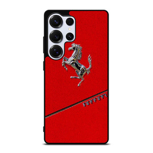 FERRARI RED CAR LOGO Samsung Galaxy S25 Ultra Case Cover