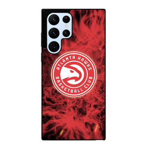 ATLANTA HAWKS BASKETBALL NBA FIRE Samsung Galaxy S22 Ultra Case Cover