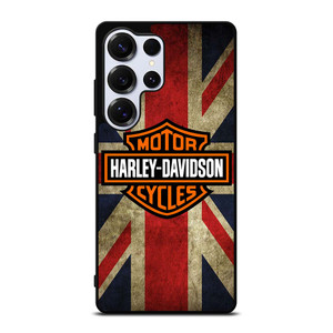 HARLEY DAVIDSON BRITISH UNION JACK Samsung Galaxy S25 Ultra Case Cover