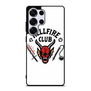 HELLFIRE CLUB STRANGER THING WHITE Samsung Galaxy S25 Ultra Case Cover