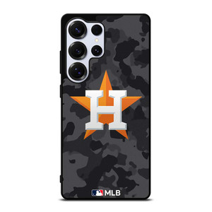 HOUSTON ASTROS BASEBALL BLACK CAMO Samsung Galaxy S25 Ultra Case Cover