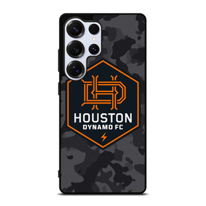 HOUSTON DYNAMO FC MLS BLACK CAMO Samsung Galaxy S25 Ultra Case Cover