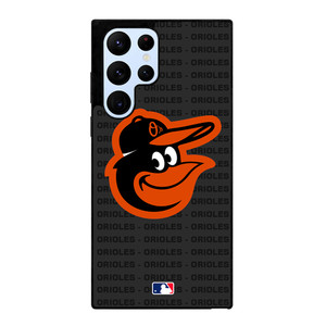BALTIMORE ORIOLES BASEBALL BLACK Samsung Galaxy S22 Ultra Case Cover