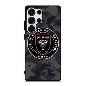 INTER MIAMI CF MLS BLACK CAMO Samsung Galaxy S25 Ultra Case Cover