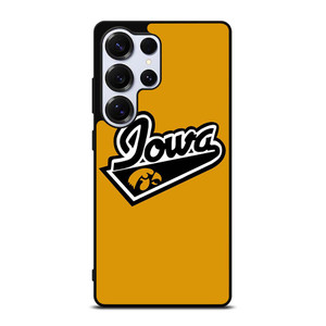 IOWA HAWKEYES UNIVERSITY BASKETBALL TEAM LOGO Samsung Galaxy S25 Ultra Case Cover