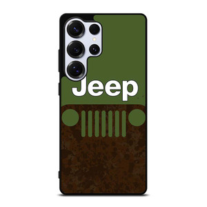 JEEP GREEN RUSTY LOGO Samsung Galaxy S25 Ultra Case Cover