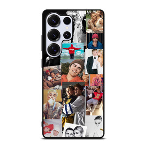 JUSTIN AND HAILEY BIEBER COLLAGE Samsung Galaxy S25 Ultra Case Cover