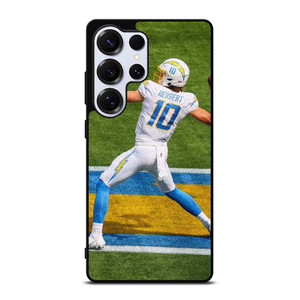 JUSTIN HERBERT 10 LOS ANGELES CHARGERS NFL FOOTBALL Samsung Galaxy S25 Ultra Case Cover