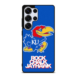 KANSAS JAYHAWKS ROCK CHALK Samsung Galaxy S25 Ultra Case Cover