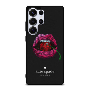KATE SPADE NEW YORK LIPS AND CHERRY Samsung Galaxy S25 Ultra Case Cover
