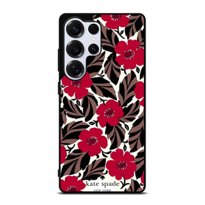 KATE SPADE NEW YORK LOGO RED ROSES Samsung Galaxy S25 Ultra Case Cover