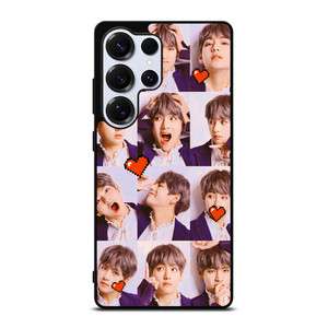 KIM TAE HYUNG V BTS BANGTAN BOYS COLLAGE Samsung Galaxy S25 Ultra Case Cover