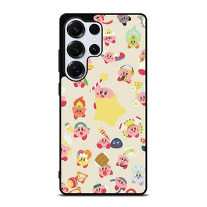 KIRBY CUTE PATTERN Samsung Galaxy S25 Ultra Case Cover